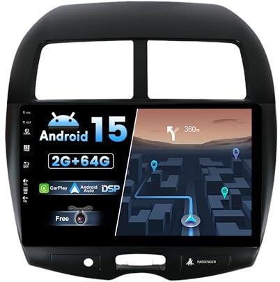 JOYX Android 10 Autoradio Para Mitsubishi ASX (2010-2019) - [2G+32G] - Inalámbrica CarPlay/Android Auto - GRATIS Cámara trasera - IPS 10.1 Pulgada 2 Din - DAB 4G WLAN BT Volante Fast-Boot Split-Screen