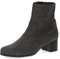 CAPRICE Damen Stiefeletten mit Absatz mit Reißverschluss Vegan, Grau (Dk Grey Str.), 37 EU