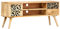 BaraSh Meuble TV 100 x 30 x 45 cm Bois Massif de manguier,Meuble TV,Table TV,Ensemble Meuble TV