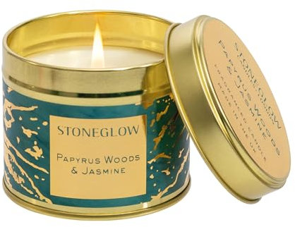 Luna Duftkerze in Dose, Papyrus Woods & Jasmin