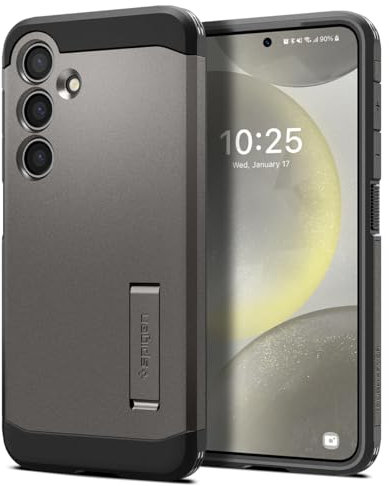 Spigen Tough Armor Case Compatible with Samsung Galaxy S24 - Gunmetal
