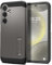 Spigen Tough Armor Hülle Kompatibel mit Samsung Galaxy S24 -Gunmetal