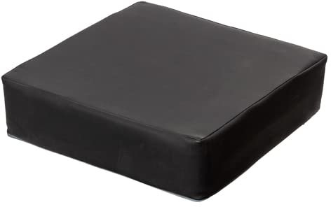 Brilliant/Coussin thérapeutique - Rehausseur de chaise orthopédique - Cuir synthétique - Noir