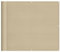 vidaXL Balkon Sichtschutz, Balkonbespannung mit Ösen Seil, Wasserfeste Balkonabdeckung, Balkonverkleidung für Balkon Terrasse, 90x1000cm Beige 100% Polyester-Oxford