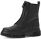 Gabor Damen Biker Boots, Frauen Stiefeletten,Booties,halbstiefel,Kurzstiefel,uebergangsschuhe,uebergangsstiefel,schwarz(Altsilber),37 EU / 4 UK