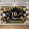 Seutgjie Banderole Joyeux Anniversaire, Décoration Anniversaire Toile de Fond Anniversaire Hommes/Femmes, Bannière Joyeux Anniversaire pour Fête