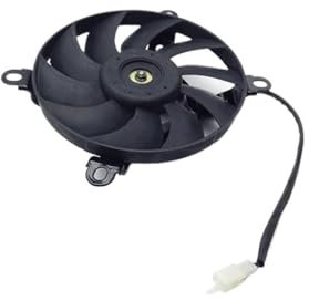 Compatible with Universal Motorcycle Radiator Fan 6 Inch Oil Cooler 12V DC Engine Electric Cooling Large Flow Cooler