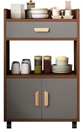 Gabinetes de almacenamiento de cocina multicapa para apartamentos pequeños