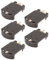 The Lord of the Tools 5pcs Button Cell Holder Battery Holder Button Battery Holder for CR2032 CR2025 3V Coin Cell Battery Socket Holder Case Box