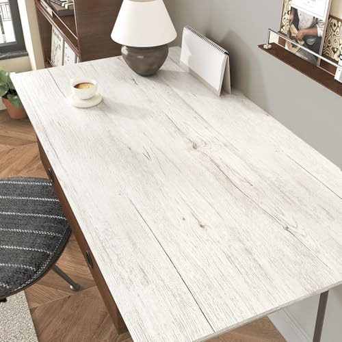 Yullpaper Light Beige Wood Wallpaper Sticky Back Plastic Kitchen Worktop Covering Vinyl Self Adhesive Wallpapers Oak Vinyl Wrap for Kitchen Cupboards Living Room Wallpapers Furniture Wrap 40cm x 200cm