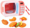 Ssguopte Toys à Four à Micro-Ondes pour Enfants 13 pièces Accessoires de Cuisine Ensemble avec Un Four