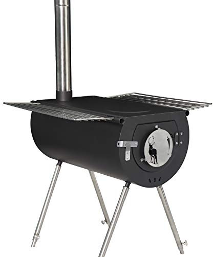 US Stove CCS14 Caribou Backpacker Réchaud de camping portable – 35,6 cm, noir, taille S