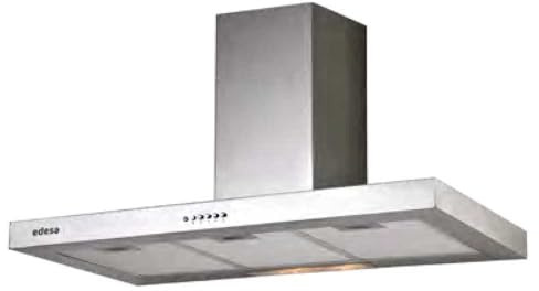 Edesa ECB-9411 X 400 m³/h De pared Acero inoxidable C - Campana (400 m³/h, Canalizado/Recirculación, E, E, D, 62 dB)