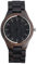 Unendlich U Herren Business Bambus Holzuhr Analog Quarzwerk Armbanduhr mit Holz Armband Für Männer Ehemann Geschenke,Dunkelbraun