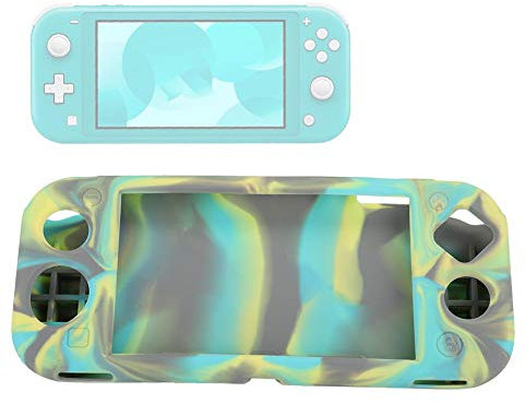 Coque Switch Lite, Housse Switch Lite pour Console de Jeux Silicone, AntidéRapant, Confortable, Antichoc, Anti-Rayures Protection Switch Lite, Accessoires Consoles de Jeux