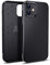 ONES Thin Case for iPhone 12/12 Pro,Carbon Fiber Pattern Cover Shockproof Protective Phone Case with Minimalist Design and Scratch Resistant Fingerprint Prevention Black
