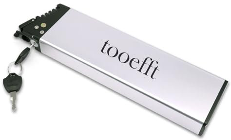 Tooefft DCH-003 36V batteria pieghevole della bici 12.8Ah 7.5Ah 13.6Ah 14Ah per Ebike RichBit TOP-860 48V 9.6Ah 8Ah 10.5Ah Compatibile per bici elettrica RICHBIT TOP-016 RT-730 (36V 12.8Ah)