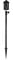 TIUIHU Spike Pole Mount Ground Stake and Weatherproof Silicone Skin for Stick Up Cam Battery HD Security Camera, Suitable for Stake into Soft Ground(black)