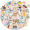 100 Cute Sticker Set for Household Items Stickers for Laptop Vinyl Stickers Set Decals for Water Bottle Moto Bicycle Skateboard Luggage Phone Decor Graffiti Scrapbook Stickers for Kids, Teens, Girls