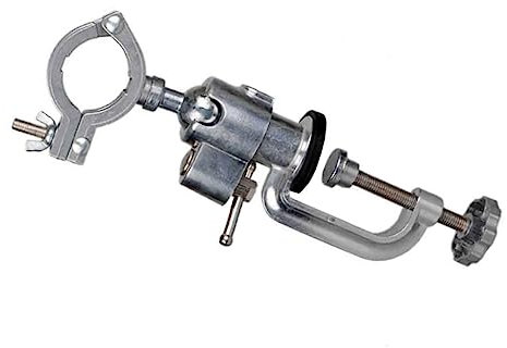 Milisten 360 Degree Aluminum Alloy Drill Stand Electric Drill Rack Vise Holder Bench Stand Portable