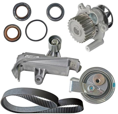 Timing Cam Belt And Water Pump AP01 CT909WP1 06A121011L Compatible With A3 A4 A6 T5 Beetle (Car) (Car) (Car) (Car) (Car) (Car) 1.8T