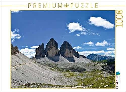 CALVENDO Puzzle DREI Zinnen aus Richtung Norden 1000 Teile Puzzle quer | Lege-Größe cm Foto-Puzzle für glückliche Stunden