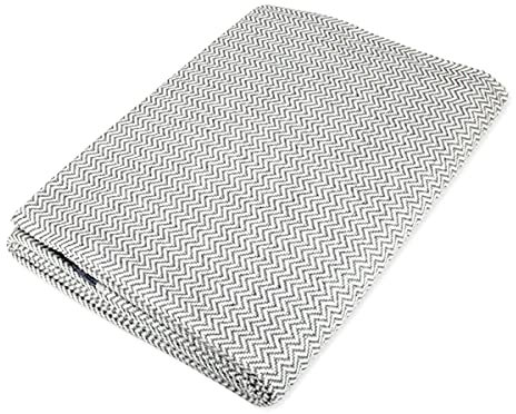 Mehrzweckdecke Oslo, Plaid, 230 x 270 cm, Farbe grau