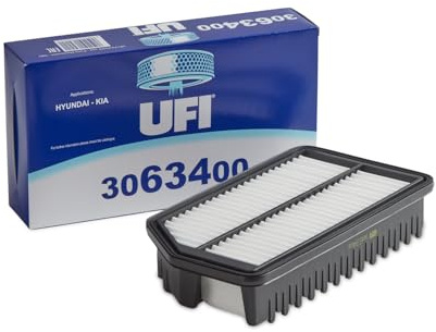 UFI Filters, Filtro de Aire 30.634.00 | de Recambio, Apto para Coches, Apto para Modelos Hyundai i30, KIA Cee'd