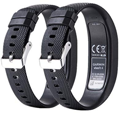 Muovrto Ersatz Armband für Garmin Vivofit 4,Silikon Armbänder Smartwatch Wechselarmband
