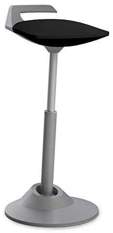 aeris Muvman Stehhocker – ergonomische Stehhilfe – Stehsitz für gesundes und aktives Sitzen und Stehen – Stehstuhl höhenverstellbar mit 51 bis 84 cm Sitzhöhe
