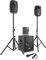 Complete PA System Package - Max MX700 Speaker Set, 12 Subwoofer & Vonyx 4-Channel Mixer, Bluetooth, Microphone Included - Ideal for Vocalist & Band Live Performances