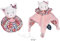 Doudou et Compagnie - DC3933 Kuscheltier mit Kugel, Rosa, 25 cm