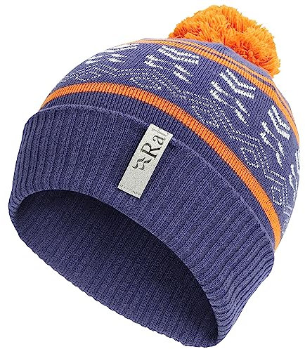 Rab Khroma Bobble Beanie, Patriot Blue/Marmelade, One size