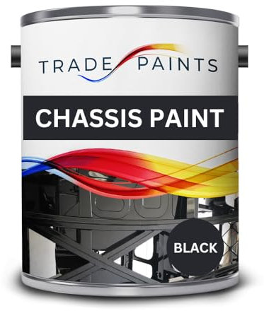 Chassis Paint Black - Satin - Protect & Restore Car Vehicle Underbody (2.5 Litre)