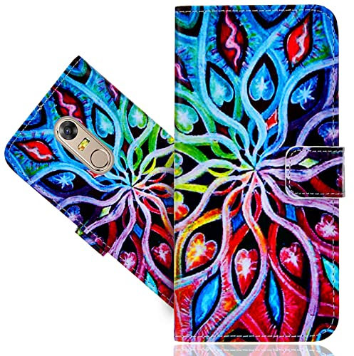 SHIYENA Handyhülle für TP-Link Neffos X1 Lite, Leder Kartenfach Stand Flip Case Wallet Lederhülle Handytasche Schutzhülle Klapphülle Hülle