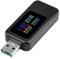VOKTTA 2 tester USB, tester di tensione, multimetro, voltmetro, misuratore di corrente, 0 – 6,5 A, 4 – 30 V, indicatore di potenza, tensione, temperatura, tester per cavi USB