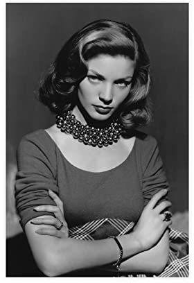THEGIS Schauspielerin Lauren Bacall 4 Leinwand-Poster, Wandkunst, Dekor, Bild, Gemälde für Wohnzimmer, Schlafzimmer, Dekoration, ungerahmt, 30 x 45 cm