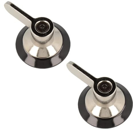 2x Grill Oven Hob Cooker Dial Control Knob To Fit Smeg 694971699 694974977 (Pack Of 2)