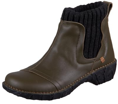 El Naturalista NE23 Yggdrasil Damenstiefel, Forest-Black, Größe 37 EU Breit, Schwarz (Forest Black), 37 EU Ancho