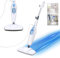 Banas Steam Mop, Automatic Steam and Scrub Steam Mop with 2 Power Pads, Stain & Dirt Removal, For use on all Sealed Hard Floors, 4.8m Cord, White & Aqua