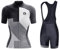 UGLY FROG 24H 2025 Damen PRO Cycling Jersey Mezza Manica La Bicicletta Top da Corsa + 3D Gel Imbottito Salopette Set