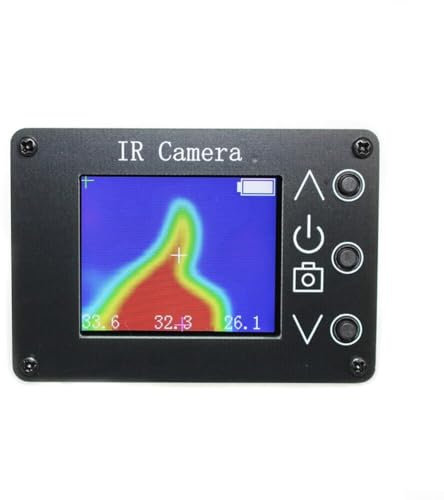 Telecamera termica portatile digitale con risoluzione IR e schermo LCD da 1,8 pollici, memoria integrata per misurare la temperatura