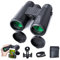 Fernglas GalaxEye 12x42 Kompakt für Erwachsene mit Telefonadapter - HD-BAK4-Prisma, FMC-Objektiv, große Sicht, einfacher Fokus für Vogelbeobachtung, Jagd, Sternenbeobachtung, Kreuzfahrt und Reisen