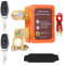 BOWEICORE Batterie Trennschalter 12v, Drahtloser Ferngesteuerter Auto Batterietrennschalter, 240A Batterie Kill Switch, Intelligente Auto Trennschalter für Auto, RV, ATV, LKW, Boot