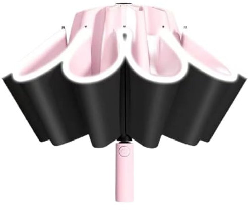 VXXTYB Folding Travel Umbrella Windproof Strong,for Do-dge Viper Dart RAM Caliber Nitro Avenger Journey,Auto Open/Close Windproof Rain Umbrella Portable Folding Large Umbrella,C
