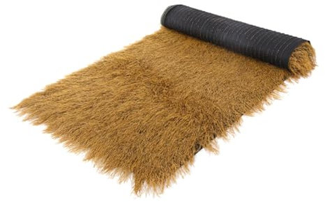 BEBEMOKO Techo De Artificial Para Decoración Rústica Simulación De Techo De Decoración Paisajística.