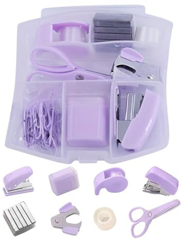 Hefter, tragbarer Hefter - Tragbares Schulhefter-Set - Tragbares