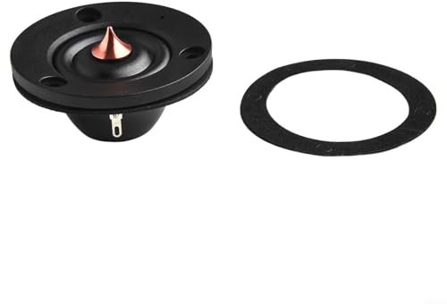 Hasaller Altoparlante tweeter da 5,1 cm, 4/6 ohm, tweeter da 30 W, per auto, tweeter hor-n cupola, super potente, altoparlante, altoparlante stereo per auto, tweeter, altoparlanti (6 Ohm)