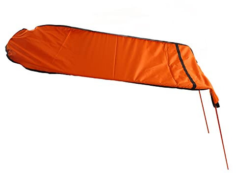 Bonbela Kajak Sonnenschatten Baldachin Kajak Markikak Kajak Sonnenschutz wasserdichte Oxford Stoff Faltbar Leichtes Gewicht Boote Kanus Angeln Im Freien (Orange)