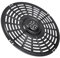 Round Nonstick Air Fryer Grill Plate Crisper Tray Insert for Air Fryers Easy to Clean Dishwasher Safe Compatible with Various Foods Like Steaks Vegetables and Pizza